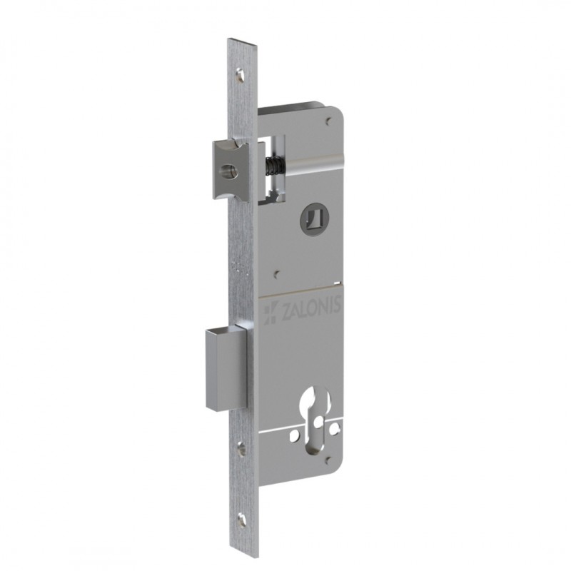 SHORT SECURITY DOOR LOCK GEVY 35mm / MAT NICKEL SHORT SECURITY MORTISE DOOR LOCKS