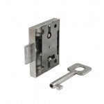 BOX FURNITURE LOCK 25mm / MATT NICKEL