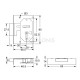 FURNITURE INTERNAL MOUNTING LOCK 30mm / RIGHT INTERNAL MOUNTING LOCKS
