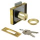 SECURITY BOX FURNITURE LOCK 35mm / GOLD