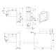 SECURITY BOX FURNITURE LOCK 30mm / NICKEL