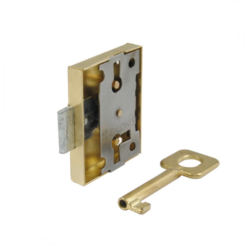 BOX FURNITURE LOCK 30mm / GOLD
