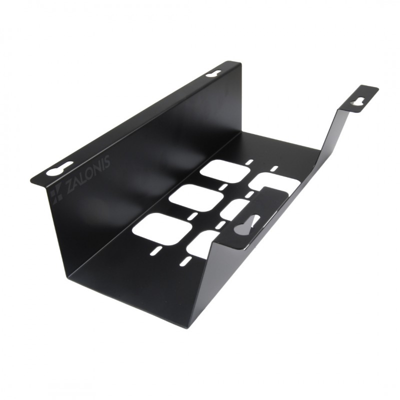 ΥΠΟΔΟΧΗ ΓΙΑ ΠΟΛΥΜΠΡΙΖΟ 31x12x9 cm / ΜΑΥΡΟ ΜΑΤ