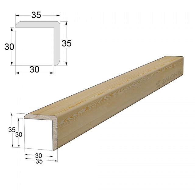 ΓΩΝΙΑ 35x35 / ΣΟΥΗΔΙΚΟ Α