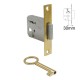 FURNITURE BUILT-IN LOCK 30mm / LEFT