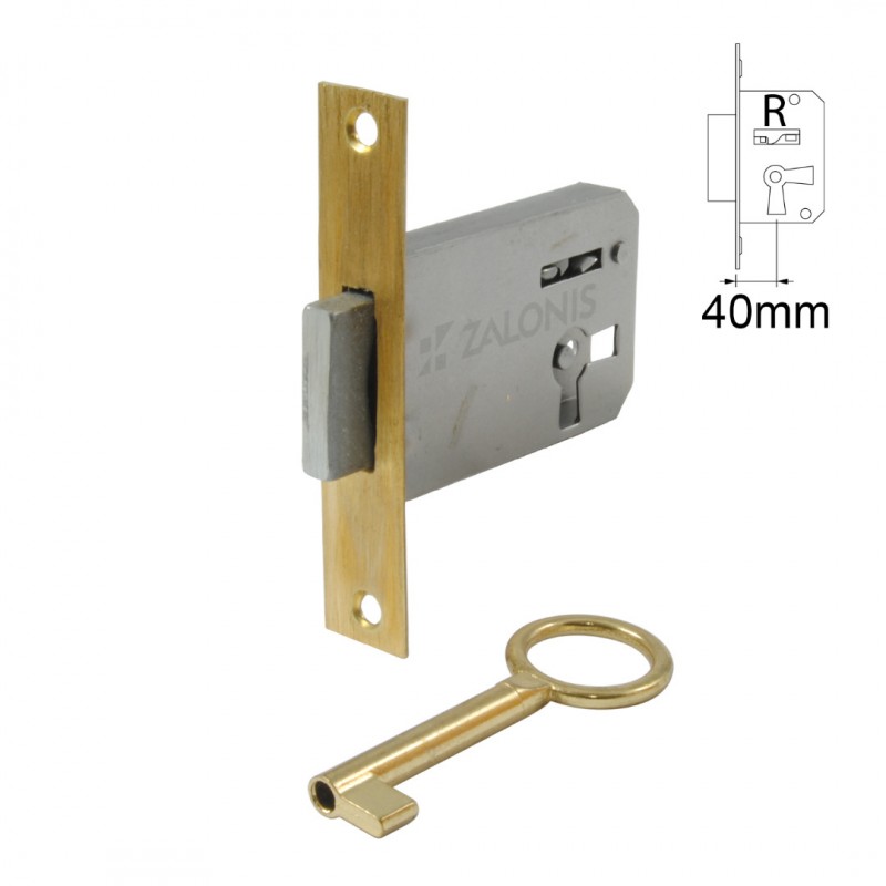 FURNITURE BUILT-IN LOCK 40mm / RIGHT
