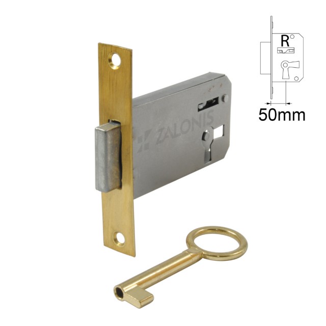 FURNITURE BUILT-IN LOCK 50mm / RIGHT