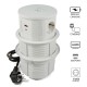 POP-UP OUTLET STATION / WIRELESS CHARGER / D.135 / 2 S+2 USB+1 HDMI+1 ETHERNET / WHITE