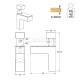 PELECAN QUATRO MEDIUM / CHROME