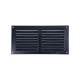 AIR VENTILATION GRILLE COVER 10x20cm / BLACK EXTERNAL VENTILATION GRILLES