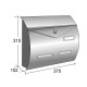 LETTERBOX BUSTA / ANTHRACITE