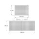 ADJUSTABLE MOSQUITO NET / 70x100-190 cm