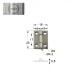 FLAT HINGE / INOX 304 / 25x18x0.8 mm