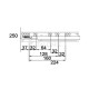 UNDERMOUNT DRAWER RUNNER / PUSH TO OPEN / 25 UNDERMOUNT RUNNERS / PUSH OPEN / 35 Kg