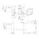 SECURITY BOX FURNITURE LOCK 40mm / NICKEL