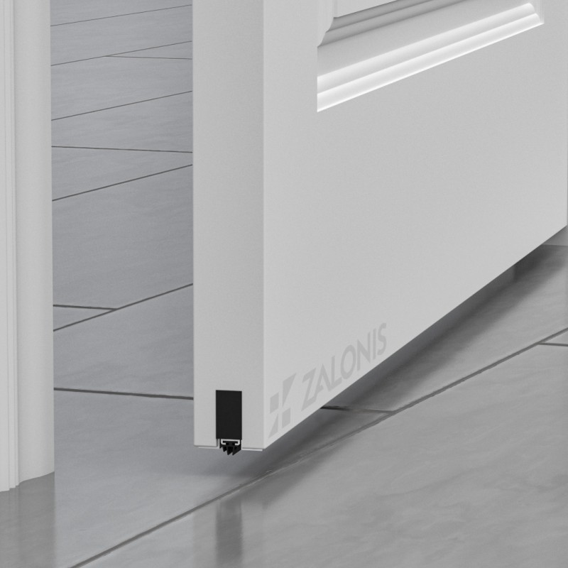 AUTOMATIC BUILT-IN WINDBREAK PANEL 100cm DOOR SWEEPS