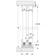SLIDING SYSTEM m.420 WITH SIDE PROFILES / 2 LEAF / 2m SLIDING SYSTEM m.420