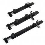 STEEL HEAVY DUTY SLIDING BOLT / BLACK
