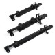 STEEL HEAVY DUTY SLIDING BOLT / BLACK