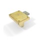 SECURITY BOX FURNITURE LOCK 40mm / GOLD