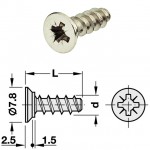 ΒΙΔΕΣ ΕΠΙΠΛΩΝ PZ2 4,2x10,5mm