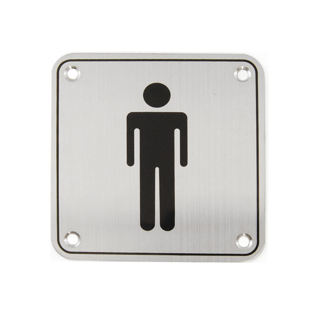 WC SIGN MALE 100x100