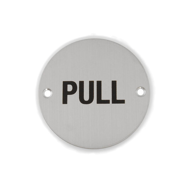 PULL SIGN D.76