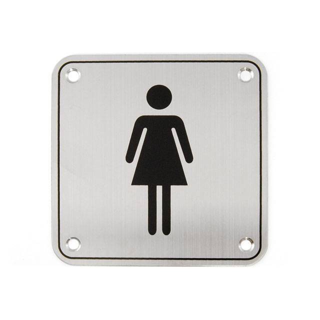WC FEMAIL SIGN 100x100