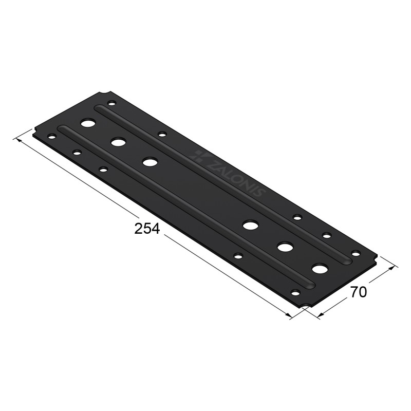 ΛΑΜΑΚΙ 254x70 mm / ΓΑΛΒΑΝΙΖΕ