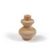 WOODEN LEG D.56 H.63 / BEECH 
