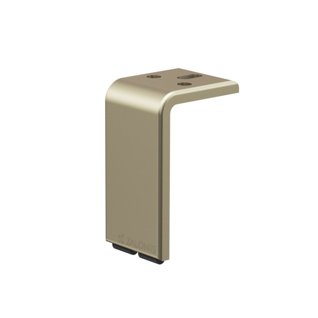 FURNITURE LEG H.122mm / MAT GOLD