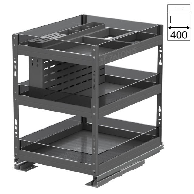 ΤΡΙΠΑΤΟ EMKW ΑΝΘΡΑΚΙ ΜΕ ΤΖΑΜΙ / ΕΡΜΑΡΙΟ 40 cm