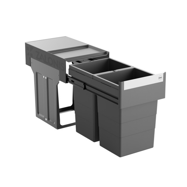 ΚΑΔΟΣ HAILO ΣΥΡΟΜΕΝΟΣ /  26 ltr (13+13) / ΕΡΜΑΡΙΟ 40 / ΑΝΘΡΑΚΙ