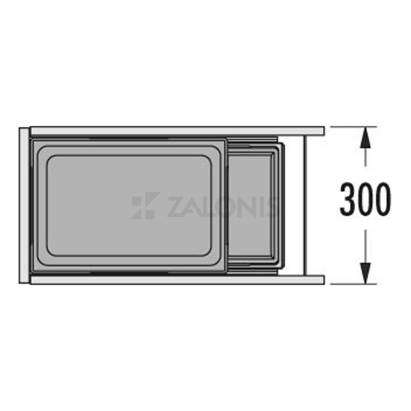 HAILO AS Euro Cargo / 30 cm CABINET / 45Ltr (38+7)