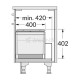 HAILO AS Triple XL / 50 cm CABINET / 46Ltr (28+18)