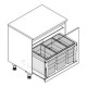  HAILO AS Triple XL / 80 cm CABINET / 74Ltr (28+28+18)