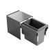 HAILO BIN WITH SLIDES AS Cargo Aqua / 28 ltr / 60 CABINET / ANTHRACITE