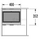 HAILO BIN WITH SLIDES AS Cargo Aqua / 28 ltr / 60 CABINET / ANTHRACITE