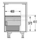 HAILO BIN WITH SLIDES AS Cargo Aqua / 28 ltr / 60 CABINET / ANTHRACITE
