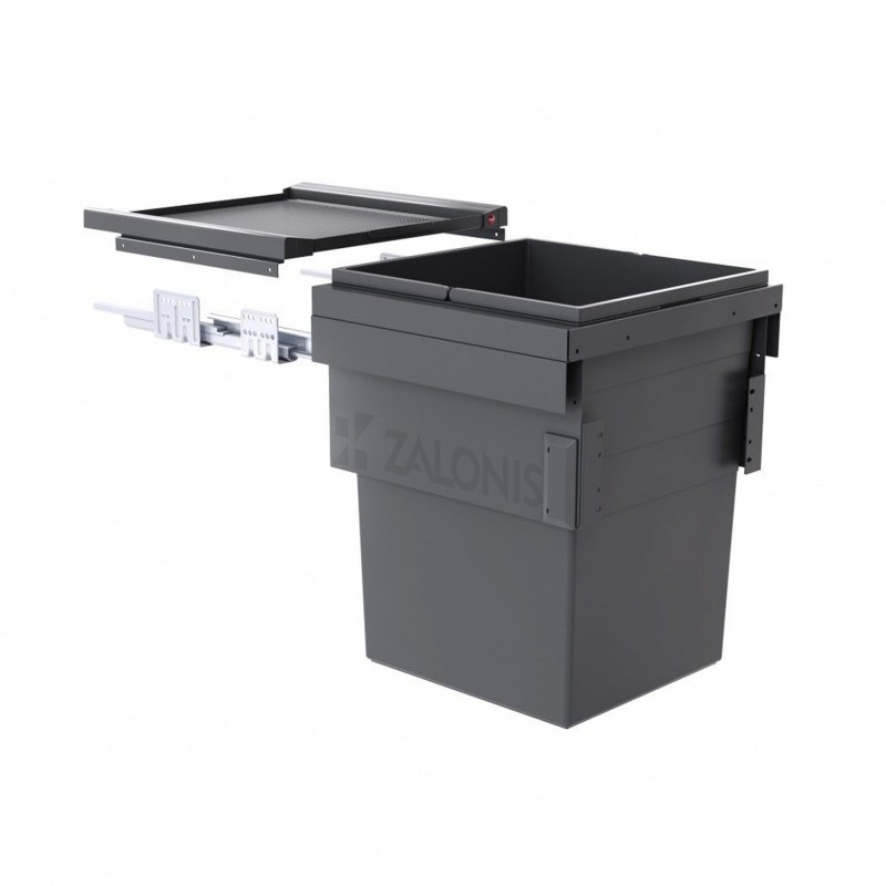 HAILO BIN WITH SLIDES AS Cargo Synchro / 55 ltr / 45 CABINET / ANTHRACITE