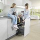 HAILO BIN WITH SLIDES AS Cargo Synchro / 55 ltr / 45 CABINET / ANTHRACITE
