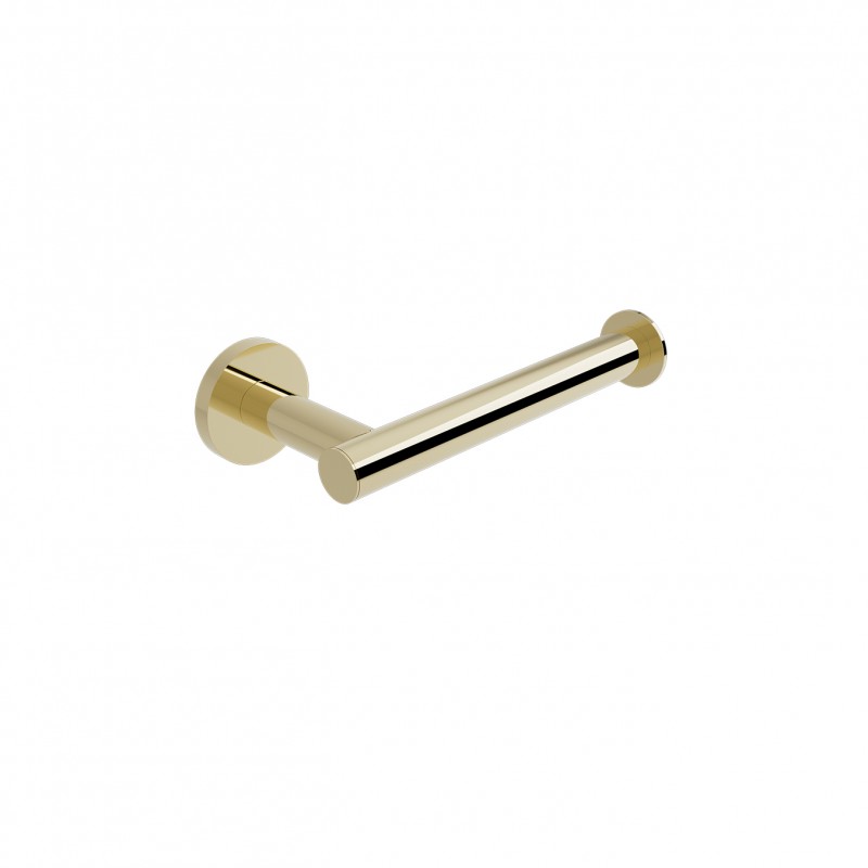 OMICRON - TOILET ROLL HOLDER LIGHT GOLD GOLD SERIES