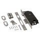 SECURITY MORTISE 3 PINS DOOR LOCK GEVY / SQ -  SQ / MAT NICKEL SECURITY MORTISE DOOR LOCKS