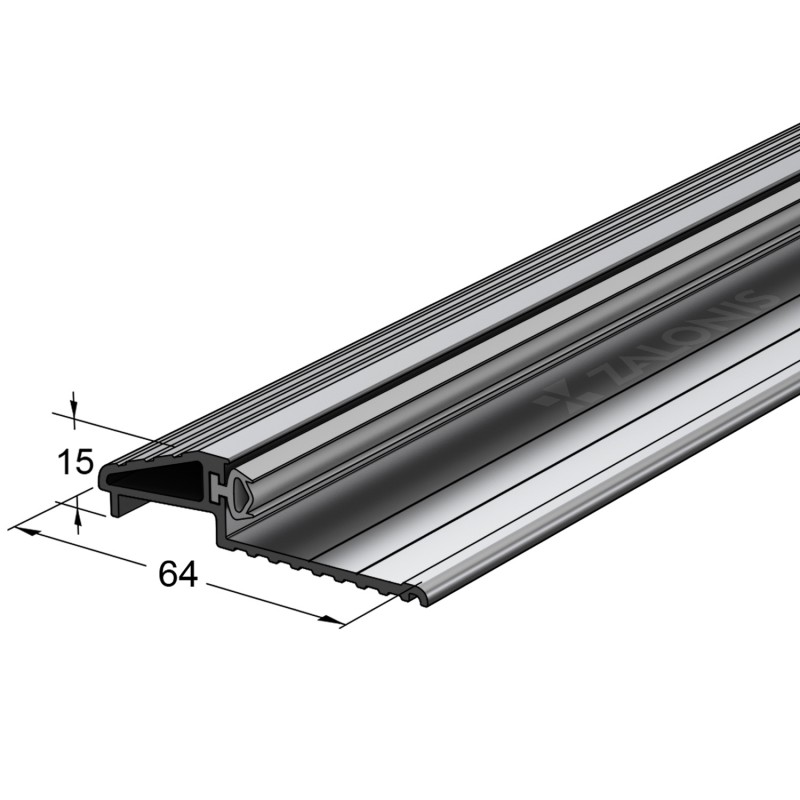 FLOOR WINDBREAK PANEL / ANODIZED
