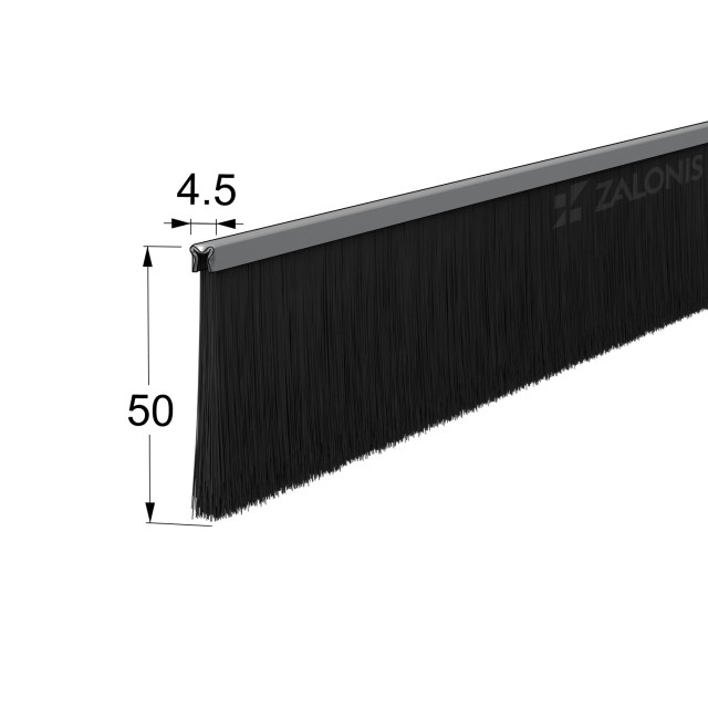 ΒΟΥΡΤΣΑΚΙ ΣΚΛΗΡΟ / 50 mm / 200 cm / ΜΑΥΡΟ