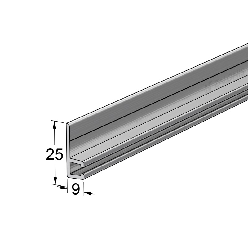 ΠΡΟΦΙΛ-F ΓΙΑ ΒΟΥΡΤΣΑΚΙ ΣΚΛΗΡΟ / ΑΛΟΥΜΙΝΙΟ ΑΒΑΦΟ