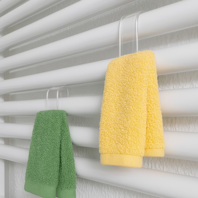 HOOK FOR RADIATOR / TRANSPARENT