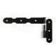 LIFT-OFF DECORATIVE HINGE / RIGHT / MAT BLACK