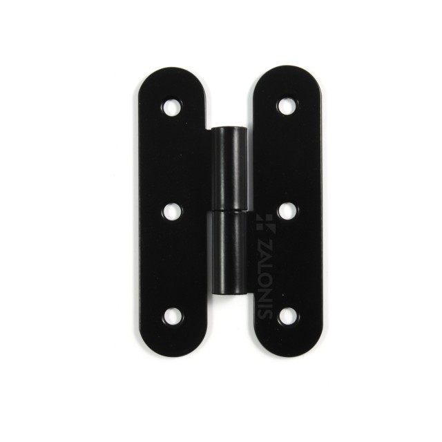 LIFT-OFF DECORATIVE MIDDLE HINGE / RIGHT / MAT BLACK