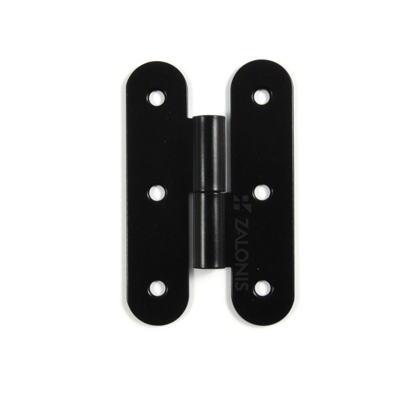 LIFT-OFF DECORATIVE MIDDLE HINGE / RIGHT / MAT BLACK